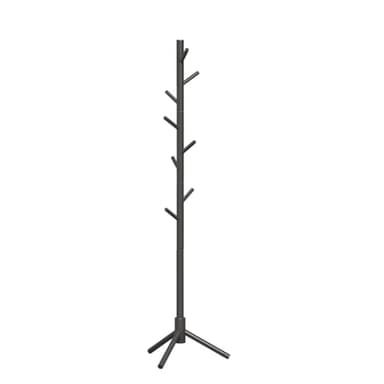 Z&L HOUSE Coat Rack Freestanding, Pure Natural Solid Wooden Coat Tree, 8 Hooks And Adjustable Height Floor Hanger, Used In The Bedroom Living Room Office To Hang Clothes, Hats, Bags - Image 8