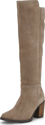 Lucky Brand Women's Bonnay Knee High Boot, Mink Wide Calf, 6.5 - Image 1