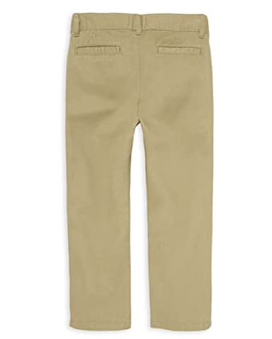 The Children's Place Boys Stretch Chino Pants,Flax Single,12 - Image 4