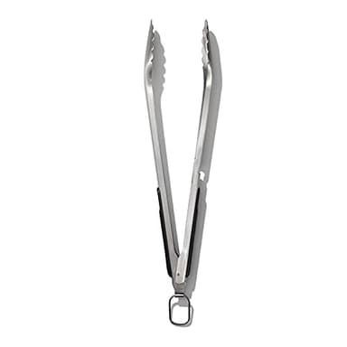 OXO Good Grips Grilling Tools, 3pc Set-Tongs, Turner Rest, Black - Image 9