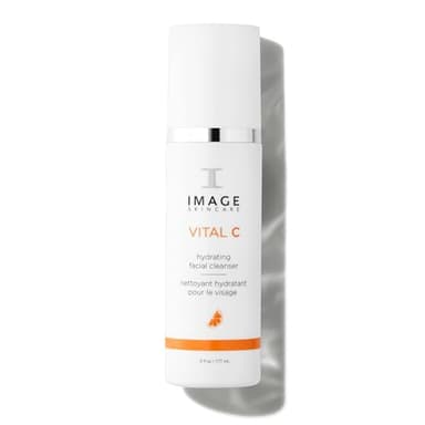 IMAGE Skincare, VITAL C Hydrating Facial Cleanser, Gentle Face Wash with Vitamin C, E and A, 6 fl oz - Image 1