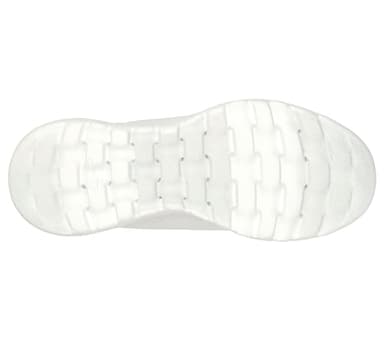 Skechers Performance Women's GO Walk Joy - Ecstatic, White/Blue,9 - Image 3