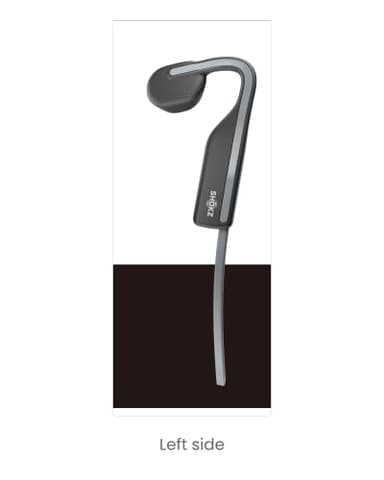 SHOKZ OpenMove - Open-Ear Bluetooth Sport Headphones, Bone Conduction Wireless Earphones, Sweatproof for Running and Workouts, with Sticker Pack, Grey - Image 14