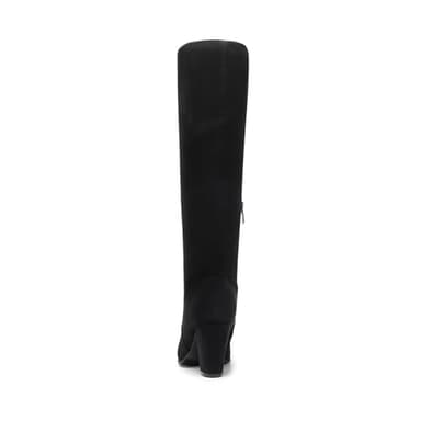 DREAM PAIRS Women's Chunky Heel Knee High Boots,Size 6.5,Black,MIDLEG - Image 6