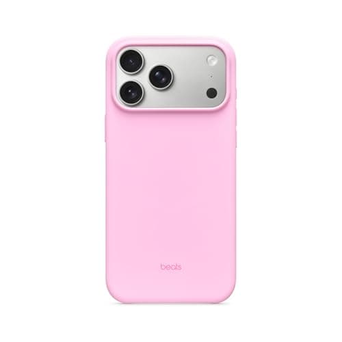 Beats iPhone 17 Pro Max Case with MagSafe & Camera Control, Matte Finish, Microfiber Lining – Pebble Pink - Image 1