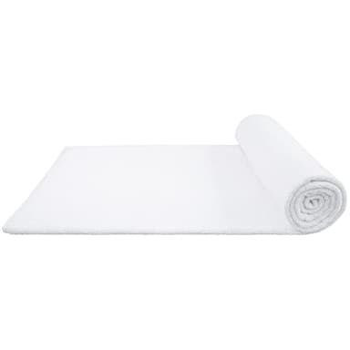 Cotton Paradise 100% Cotton 40x80 Oversized Bath Sheet, Extra Large Turkish Bath Towels for Bathroom, White Bathsheet - Image 6