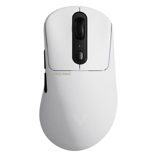 Rapoo VT3PRO MAX Wireless Gaming Mouse, 59g Superlight, 8KHz Polling, PAW 3950 Ultimate Optical Sensor, 30K Independent X/Y DPI, 1+8 Programmable Buttons, 200H Battery Life, Classic Shape, PC, White - Image 1