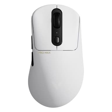 Rapoo VT3PRO MAX Wireless Gaming Mouse, 59g Superlight, 8KHz Polling, PAW 3950 Ultimate Optical Sensor, 30K Independent X/Y DPI, 1+8 Programmable Buttons, 200H Battery Life, Classic Shape, PC, White - Image 1