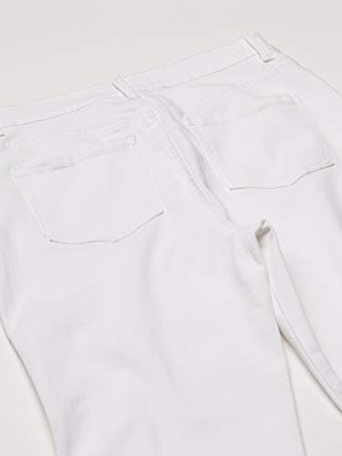 Gloria Vanderbilt Women's Amanda Classic High Rise Tapered Jean Standard, Vintage White, 14 Long - Image 6