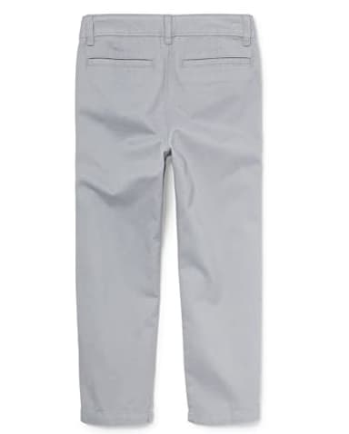 The Children's Place Boys Stretch Chino Pants,Fin Gray Single,12S - Image 3