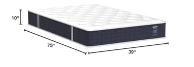Coolvie Twin Mattress, 10 Inch Twin Size Hybrid Mattress, Individual Pocket Springs with Memory Foam, Bed in a Box, Cooler Sleep with Pressure Relief and Support - Image 3
