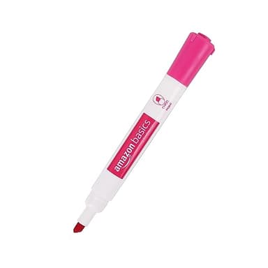 Amazon Basics Dry Erase Markers For Whiteboards, Chisel Tip, Low-Odor, Assorted Colors, Pack of 12 - Image 2