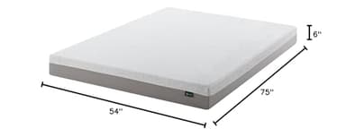 ZINUS 6 Inch Ultima Memory Foam Mattress [New Version], Full, Fiberglass Free, Medium Firm Feel, Breathable Airflow Memory Foam, Certified Safe Foams & Fabric, Mattress in A Box - Image 2