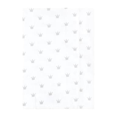 Hudson Baby Unisex Baby Cotton Flannel Burp Cloths, Fairytale Princess, One Size - Image 4