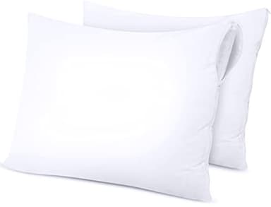 Utopia Bedding Waterproof Pillow Protectors Zippered King Size (2 Pack, White), Zippered Pillowcases, Bed Bug Proof Pillow Encasement Covers 20 x 38 Inches - Image 8