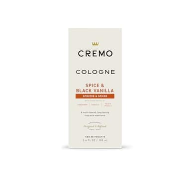 Cremo Cologne For Men - Spice & Black Vanilla Mens Cologne Spray, An Explosion of Vibrant Spices, Dark Woods and Black Vanilla, Multi-Layered Signature Men's Fragrances, 3.4 Fl Oz - Image 7