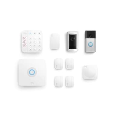 Ring Alarm 8-Piece Kit with Outdoor Cam Plus, Battery and Ring Battery Doorbell - Image 1
