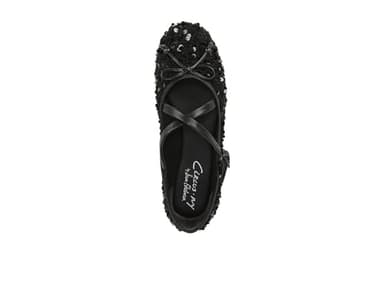 Circus NY by Sam Edelman Women's Ballet Flat, Black Shearling, 8 - Image 2