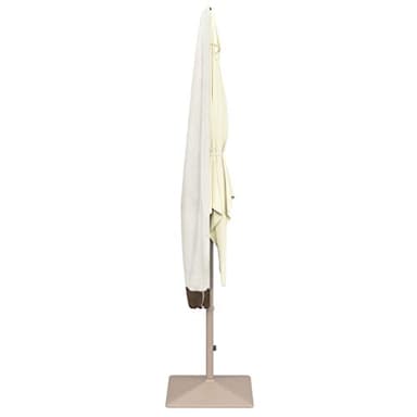 Amazon Basics Outdoor Patio Umbrella Cover, Waterproof, Anti-UV, Durable, Beige/White, 7" x 23" x 76" - Image 3
