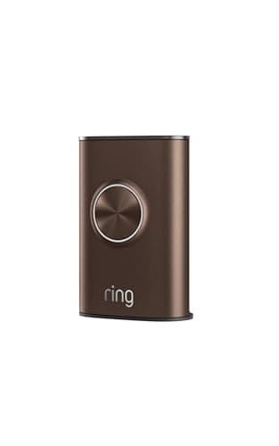 Ring Interchangeable Faceplate — Compatible with Wired Doorbell Pro (3rd Gen), Polished Mocha
