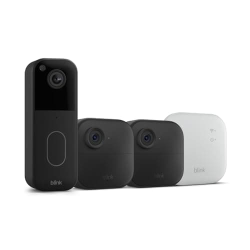 All-new Blink Video Doorbell + Outdoor 4 XR – Wireless smart security cameras, two-year battery life, go up to 400 feet from your home with extended range. Sync Module XR included. - Image 1