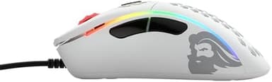 Glorious Model D- (Minus) Wired Gaming Mouse - 61g Superlight Honeycomb Design, RGB, Ergonomic, Pixart 3360 Sensor, Omron Switches, PTFE Feet, 6 Buttons - Matte White - Image 6
