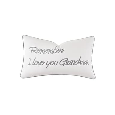 Sanmetex Grandma Birthday Gifts, Best Grandma Gifts for Mothers Day with Quote Remember I Love You Grandma Lumbar Pillow Cover 12 X 20 Inches for Bed, Bedroom. - Image 9