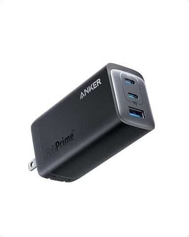 Anker 737 GaNPrime, 120W USB C Charger, PPS 3-Port Fast Compact Foldable Wall Charger for MacBook Pro/Air, iPad Pro, iPhone 16/Pro, Galaxy S22/S21, Dell XPS 13, Note 20/10+, and More Devices - Image 1