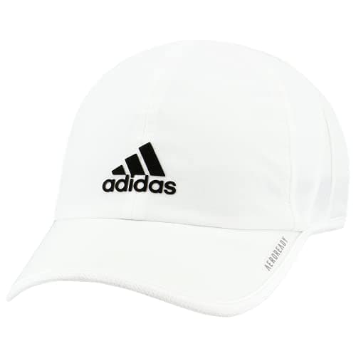 adidas Superlite, Athletic Caps, Running Hat Men, White/1.0, One Size - Image 1