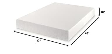 Best Price Mattress 10 inch Queen Mattress Bed-In-A-Box, Green Tea Memory Foam , White - Image 3