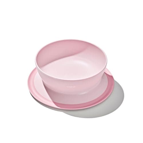 OXO Tot Stick and Stay Suction Bowl - Blossom - Image 1