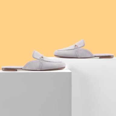 MUSSHOE Mules for Women Flats Comfortable Slip on Women Mules Backless Loafers,Light Purple 5 - Image 6