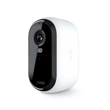 Arlo Essential Security Camera 2K |Outdoor - Indoor | 2nd Gen | Wireless with Spotlight, 2-Way Audio, Color Night Vision, Live Stream, Motion Activation, Real Time Notifications, Wide Angle - White - Image 1
