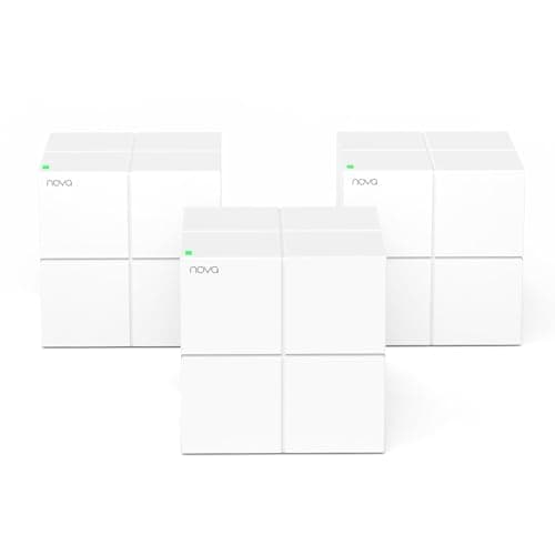 Tenda Nova Mesh WiFi System MW6 - Covers up to 4-6 Bedroom Houses- AC1200 Whole Home WiFi Mesh System - Gigabit Dual-Band Mesh Network - Replaces Wireless Router and WiFi Extender - 3-Pack - Image 1
