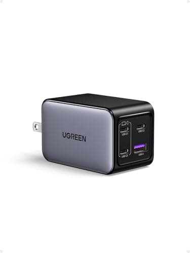 UGREEN Nexode 65W GaN USB C Wall Charger, 4-Port Fast Type-C Charger Compatible with MacBook Pro/Air, iPhone 17/16/15 Series, Galaxy S25/S24, Pixel 10/9, iPad Pro, Steam Deck - Image 1