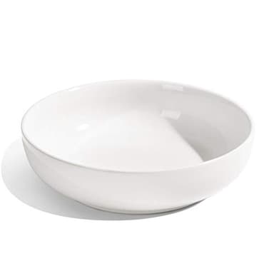 LE TAUCI Pasta Bowls 45 oz, Salad Bowls Set for Serving Soup, Pasta, Noodle, Dinner, Large Kitchen Bowl Plates, Microwave Safe - 8.5 Inch, Set of 4, White - Image 9