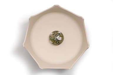 CrownJuwel by VitaJuwel Bowl | Crystal Water for Cats & Dogs | Cloud White - Image 3