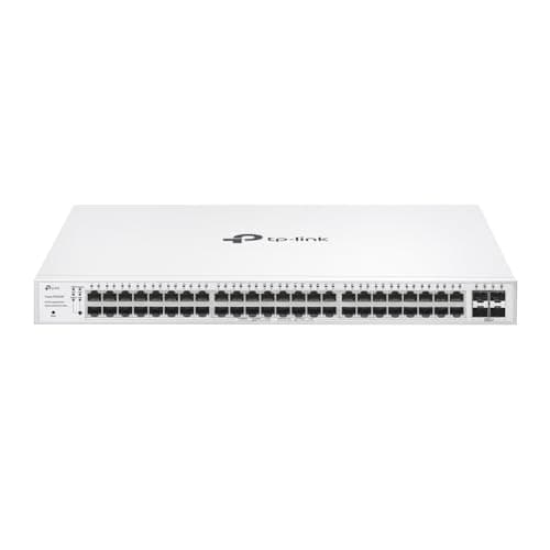 TP-Link Festa FS352GP 52 Port Gigabit Smart Managed PoE Switch 48 PoE+ Port @384W, 4 x SFP Slots Self-Organizing Network Free Cloud Static Routing, Vlan, ACL, LAG Does not Work with Omada - Image 1