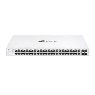 TP-Link Festa FS352GP 52 Port Gigabit Smart Managed PoE Switch 48 PoE+ Port @384W, 4 x SFP Slots Self-Organizing Network Free Cloud Static Routing, Vlan, ACL, LAG Does not Work with Omada - Image 1