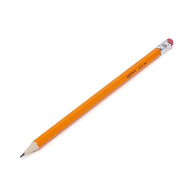 Amazon Basics Woodcased Classroom 2 Pencils with Erasers, Pre-sharpened, HB Lead, Value Pack of 30 count, Orange - Image 4