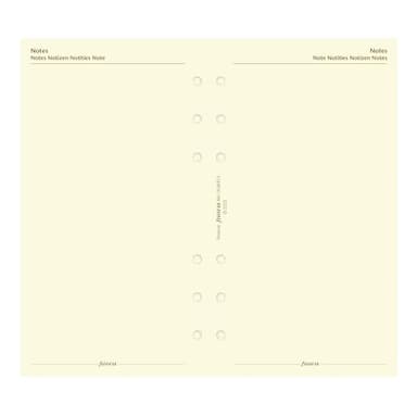 Filofax Calendar Diary Refill, Personal/Compact Size, Week-to-View, Cotton Cream Paper, Unruled, Multilingual: Five Languages, 2025 (C68413-25) - Image 3