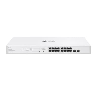 TP-Link Festa FS318GP 18 Port Gigabit Smart Managed PoE Switch 16 PoE+ Port @150W, 4 x SFP Slots Self-Organizing Network Free Cloud Fanless Static Routing, Vlan Does not Work with Omada - Image 1