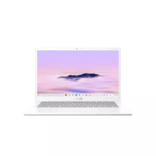 ASUS Chromebook Plus CX34 14" FHD Intel Core i3-1215U 1.20 GHz up to 4.40 GHz 8GB 128G UFS SSD Intel UHD Graphics ChromeOS Laptop - CX3402CBA-DH388-WH (Renewed) - Image 1