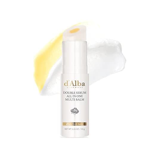 d'alba Piedmont Italian White Truffle Double Serum All-in-one Multi Balm, Vegan Skincare with Vitamin C and Vegan Collagen, 3-in-1 Anti Wrinkle, Eye Treatment, Dark Spot Remover - Image 1