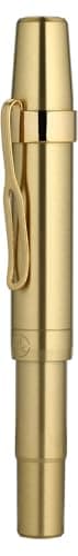 MCNTEIK EDC Luxury Gel Pen, Brass Body,24k Gilded Clip,Heavy Pocket Pen,Best Pen for Men, Women, Include Fancy Gift Box,Spare black Refill,Classic,Sport,Nice Office Designer Pens Set - Image 1