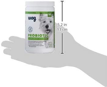Amazon Brand - Wag Probiotic Supplement Chews for Dogs, Supports Digestive Health and Gut Flora, Natural Duck Flavor, 160 Count, Pack of 1 - Image 3