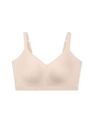 Warner's Women's Large Easy Does It Underarm-Smoothing with Seamless Stretch Wireless Lightly Lined Comfort Bra Rm3911a, White, L - Image 4