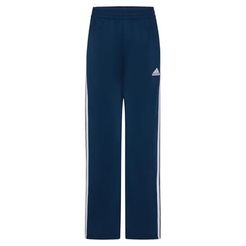 adidas boys Iconic Tricot Jogger Track Pants, Iconic Collegiate Navy, Large - Image 1