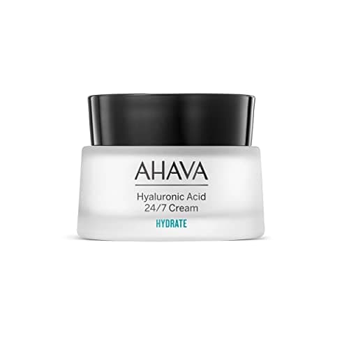 AHAVA Hyaluronic Acid 24/7 Cream - Long-lasting hydration from inside & out, boosts hydration, softening & refining skin's texture, long-term wrinkle prevention, with Osmoter, ATPeptides, 1.7 Fl.Oz - Image 1