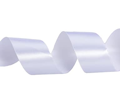 YASEO 1 1/2 Inch White Solid Satin Ribbon, 50 Yards Craft Fabric Ribbon for Gift Wrapping Floral Bouquets Wedding Party Decoration - Image 3